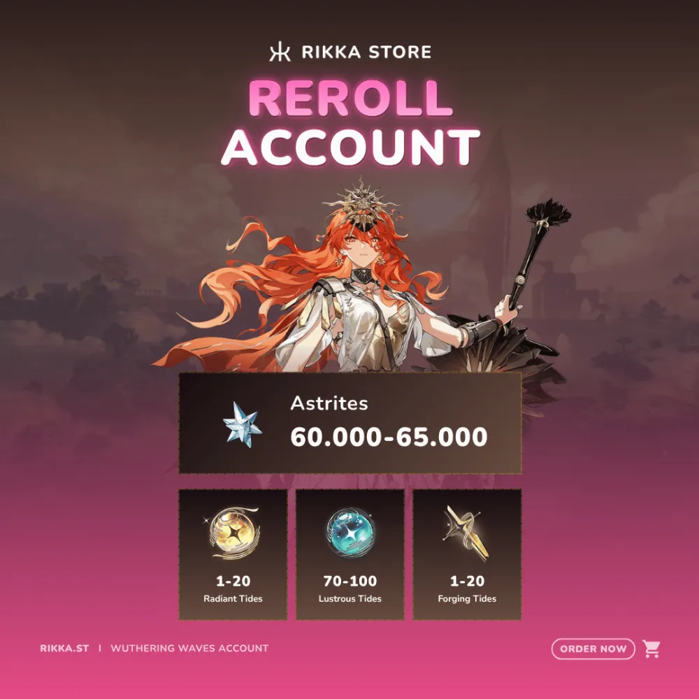 ☆ NA | Augusta + 60000+ Astrites | Reroll Account | DM for Catalog