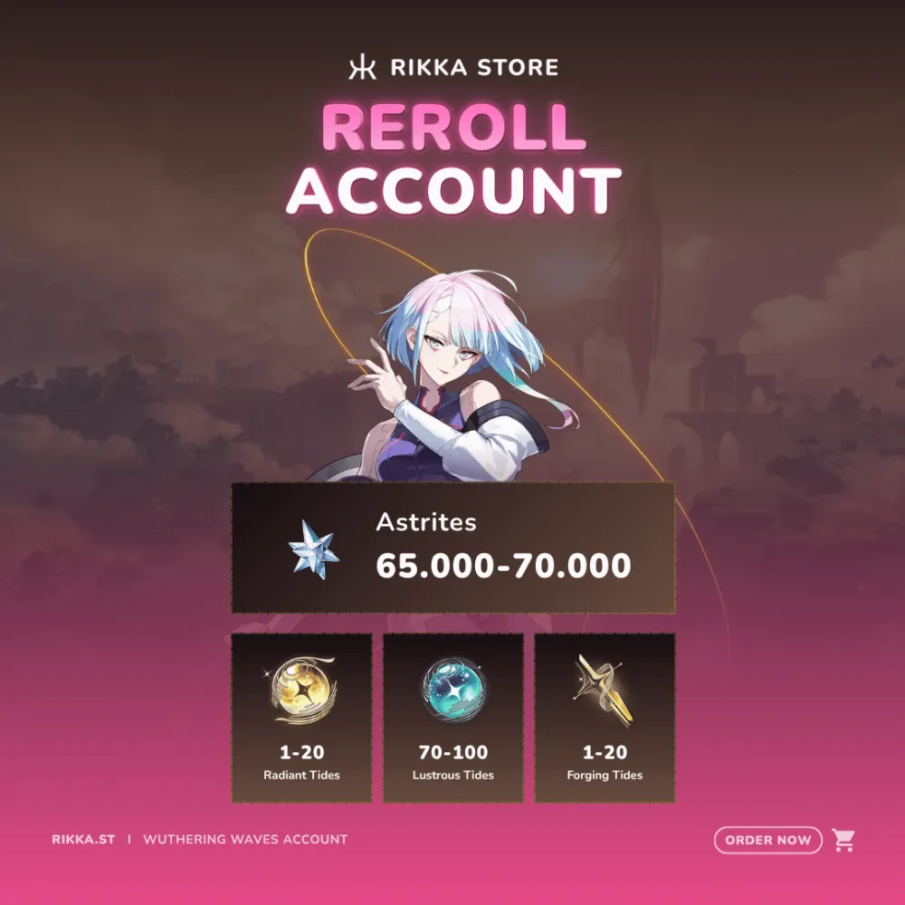 ☆ NA | Lucy + 65000+ Astrites | Reroll Account | DM for Catalog