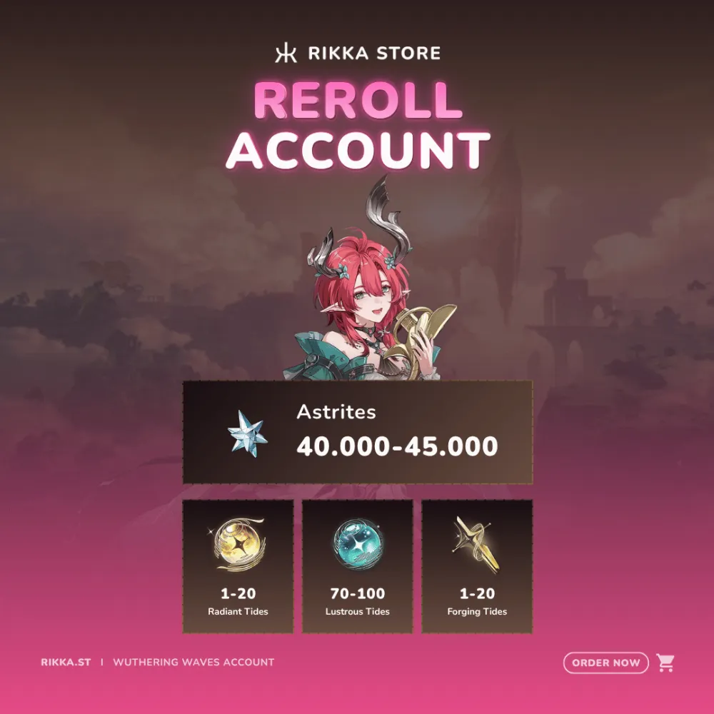 ☆ EU | Ciaccona + 40000+ Astrites | Reroll Account | DM for Catalog