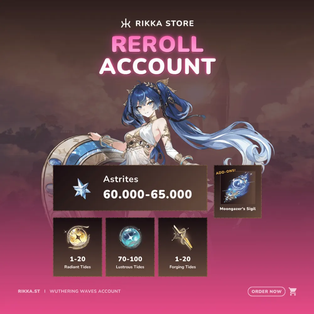 ☆ EU | Iuno + Signature + 60000+ Astrites | Reroll Account | DM for Catalog