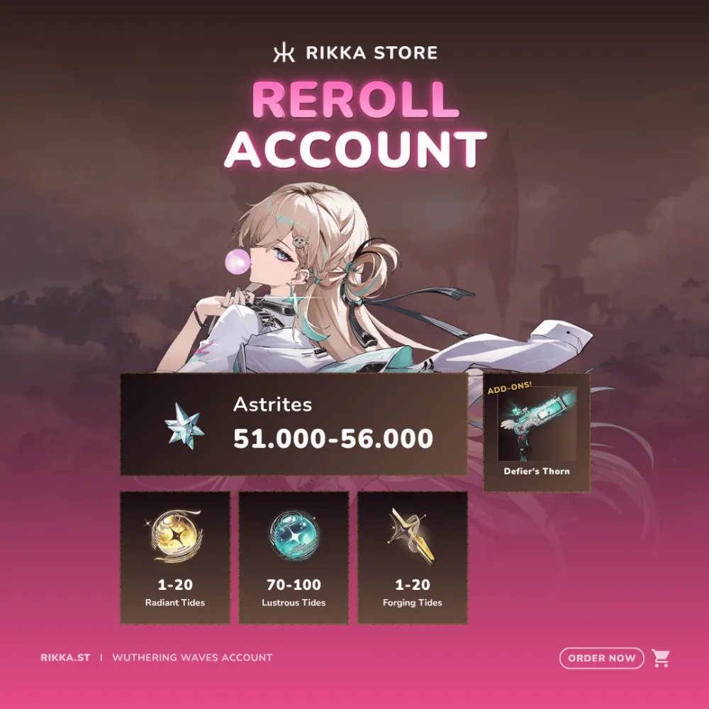 ☆ EU | Lynae + Signature + 51000+ Astrites | Reroll Account | DM for Catalog