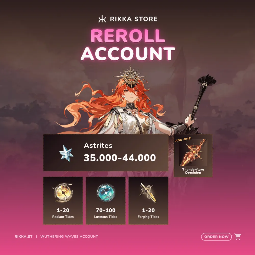 ☆ EU | augusta + Signature + 35000+ Astrites | Reroll Account | DM for Catalog
