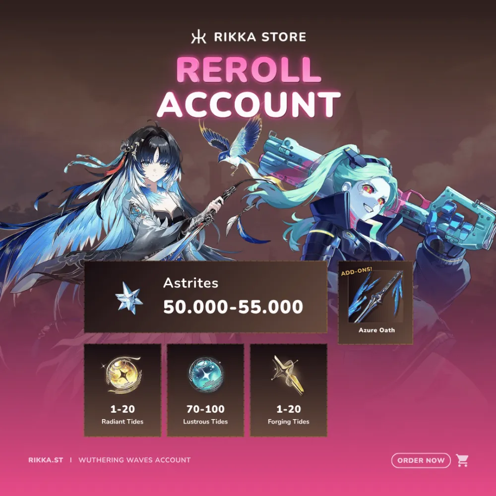 ☆ NA | Yangyang + Signature + Rebecca + 50000+ Astrites | Reroll Account | DM for Catalog