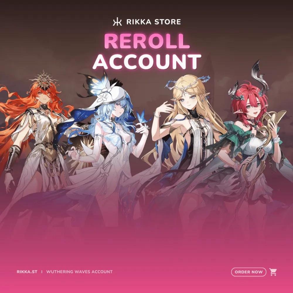 ☆ EU | Augusta + Shorekeeper + Cartethyia + Ciaccona | Reroll Account | DM for Catalog