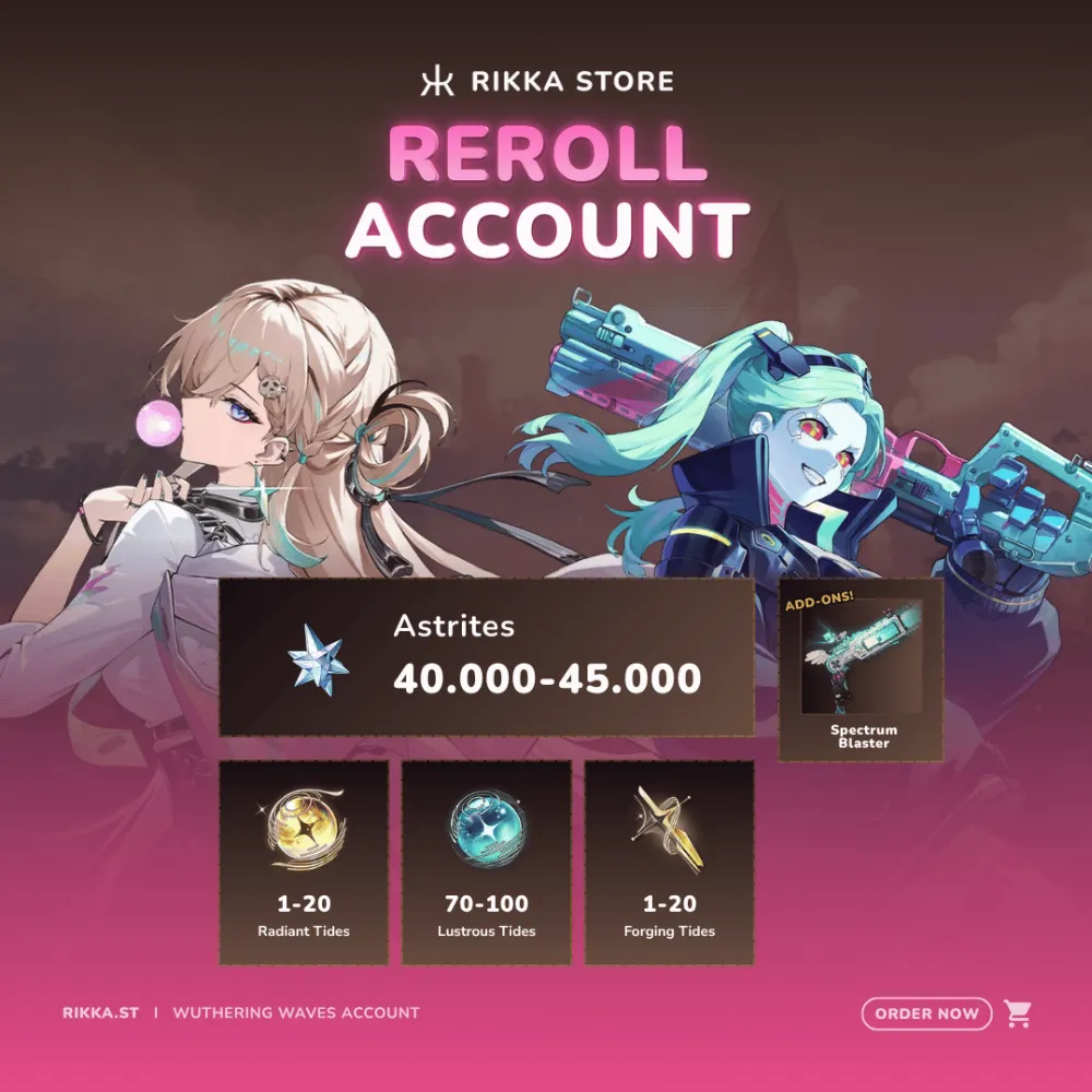 ☆ ASIA | Lynae + Signature + 40000+ Astrites + Rebecca | Reroll Account | DM for Catalog
