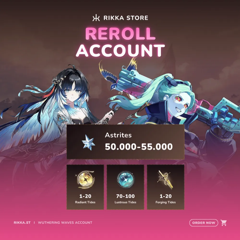☆ ASIA | Yangyang Xuangli + 50000+ Astrites + Rebecca | Reroll Account | DM for Catalog