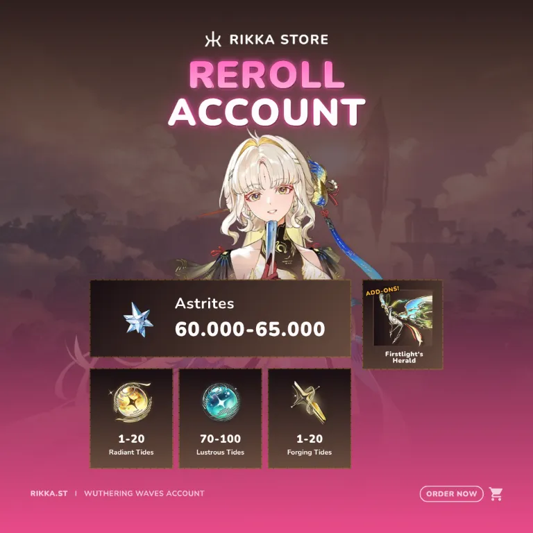 ☆ SEA | Suisui + Signature + 60000+ Astrites | Reroll Account | DM For Catalog