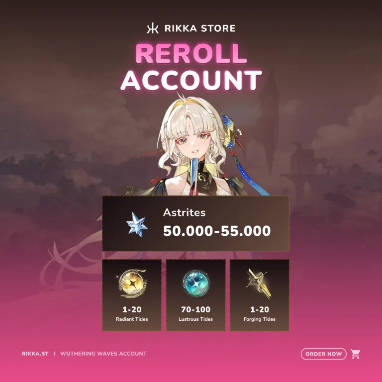 ☆ ASIA | Suisui + 50000+ Astrites | Reroll Account | DM For Catalog