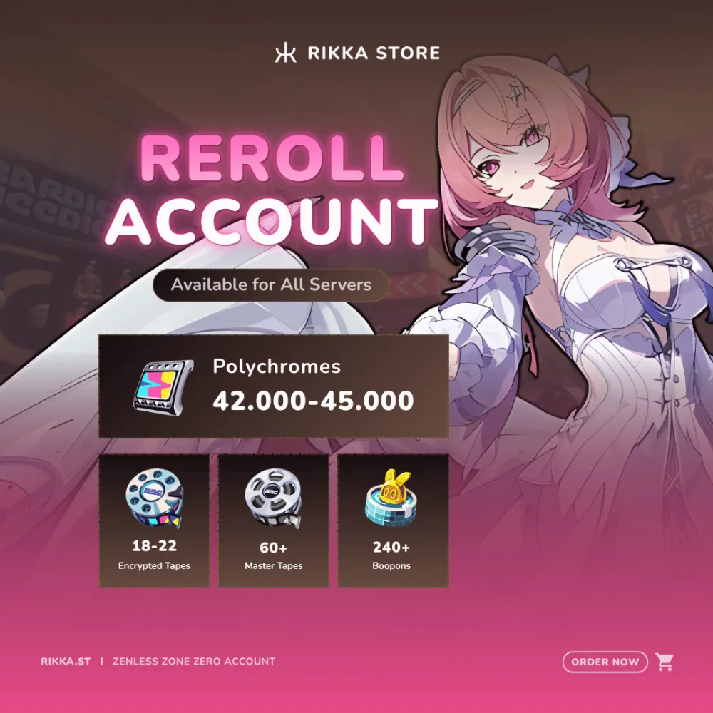 ☆ Asia | 42000+ Polychrome + 60+ Master Tapes + 18-22 Encrypted Tapes + 240+ Boopons | Lv. 48+