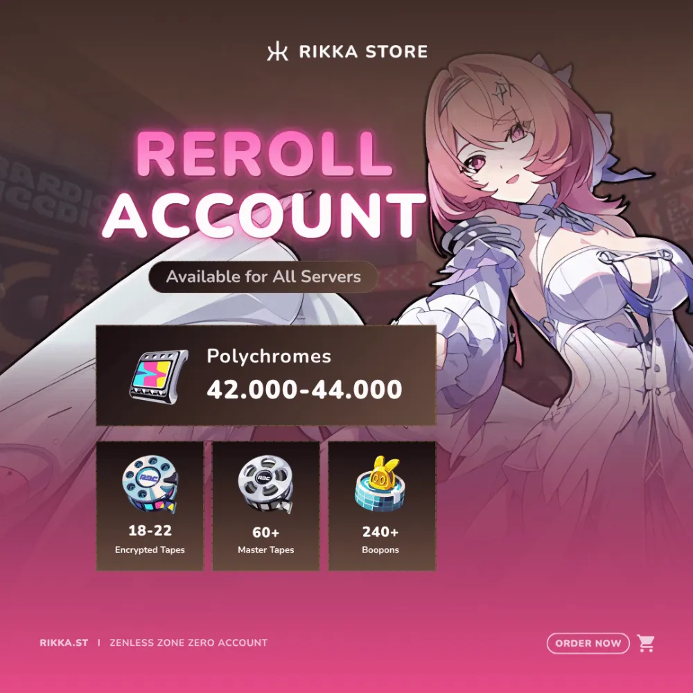 ☆ NA | 42000+ Polychrome + 60+ Master Tapes + 18-22 Encrypted Tapes + 240+ Boopons | Lv. 48+