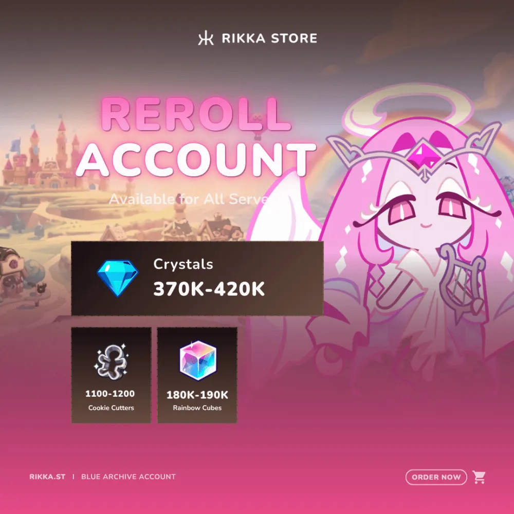 ☆ Dark Cacao | Eternal Sugar Cookie + 370K-420K Crystals + 1100-1200 Cookie Cutters + 180K-190K