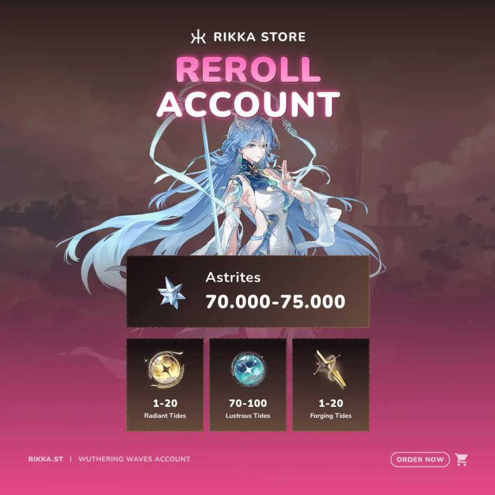 ☆ SEA | Qingxiao + 70000+ Astrites | Reroll Account | DM For Catalog