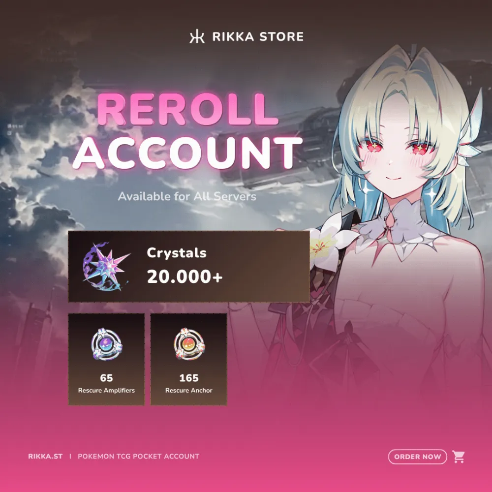 ☆ Asia | 20000+ Crystals, 165x Rescue Anchor, 65x Rescue Amplifiers | 2x Heidemarie + 1-2 Random 5☆