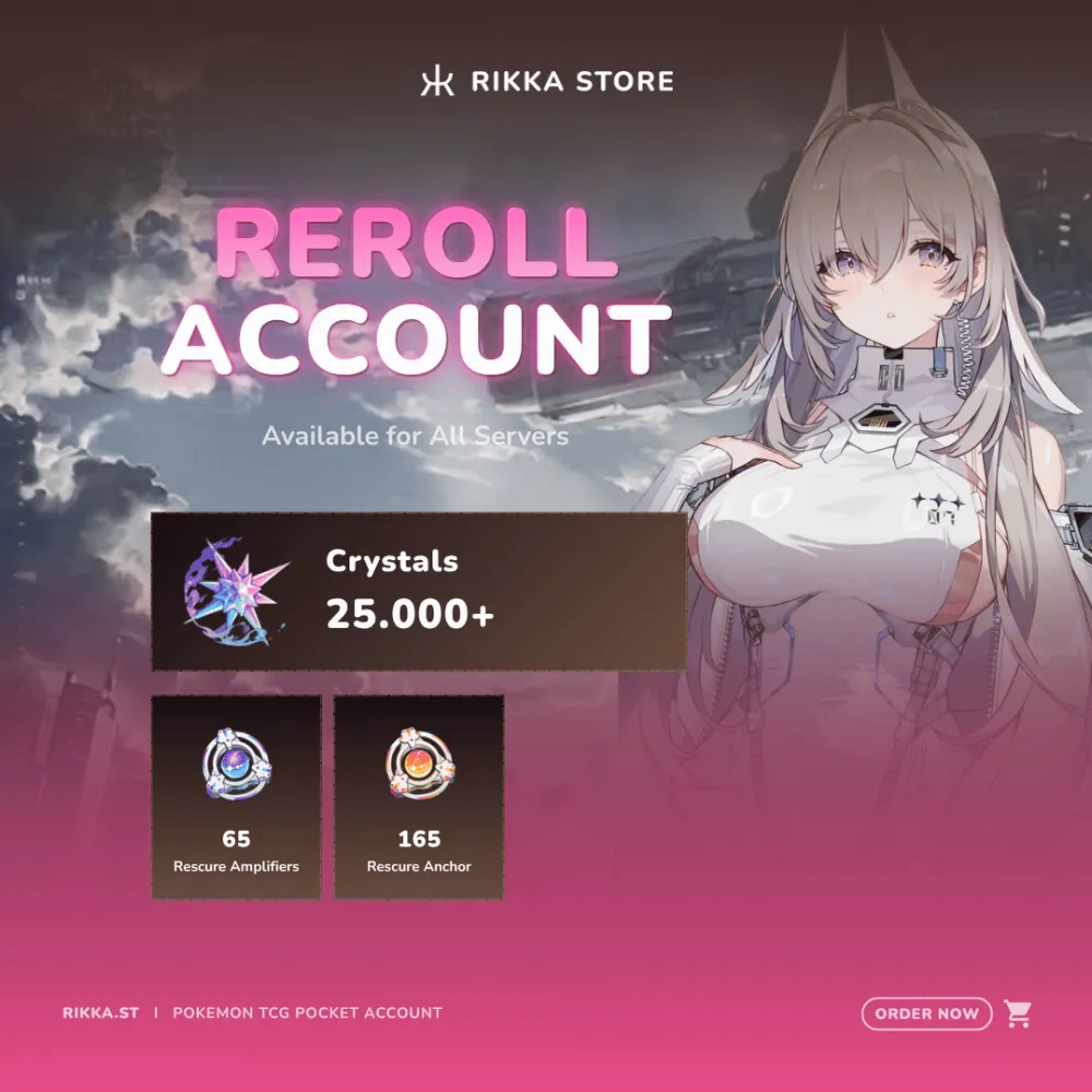 ☆ Asia | 25000+ Crystals, 165x Rescue Anchor, 65x Rescue Amplifiers | 2x Sereniel | DM For Catalog