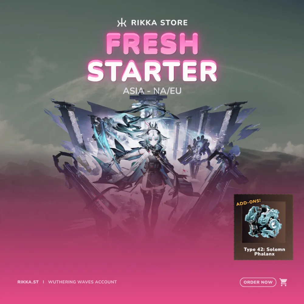 ☆ Asia | Li Zhiyan + Signature Weapon | Fresh Starter | DM for Catalog