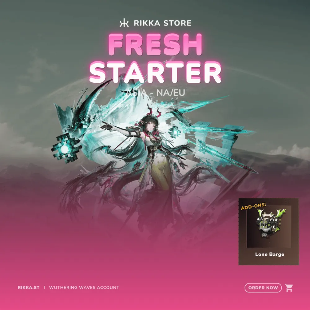 ☆ Asia | Zhuang Fangyi + Signature Weapon | Fresh Starter | DM for Catalog