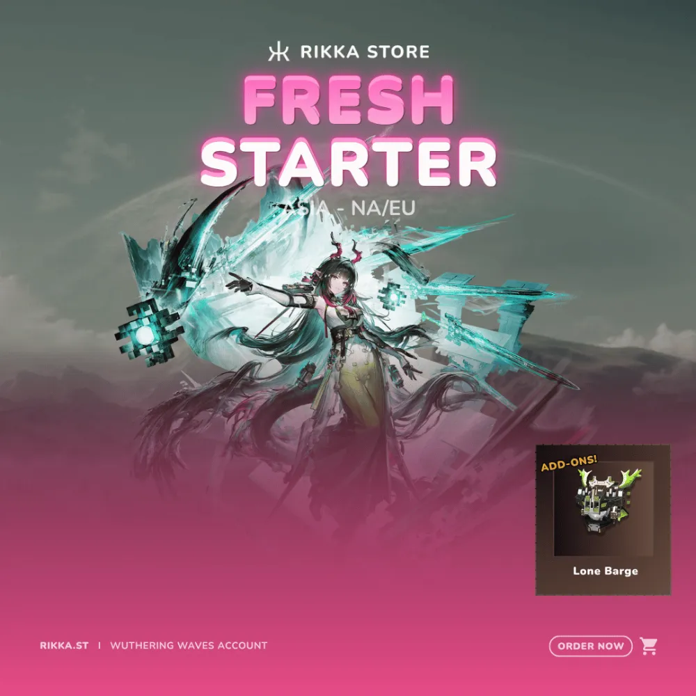☆ NA/EU | Zhuang Fangyi + Signature Weapon | Fresh Starter | DM for Catalog
