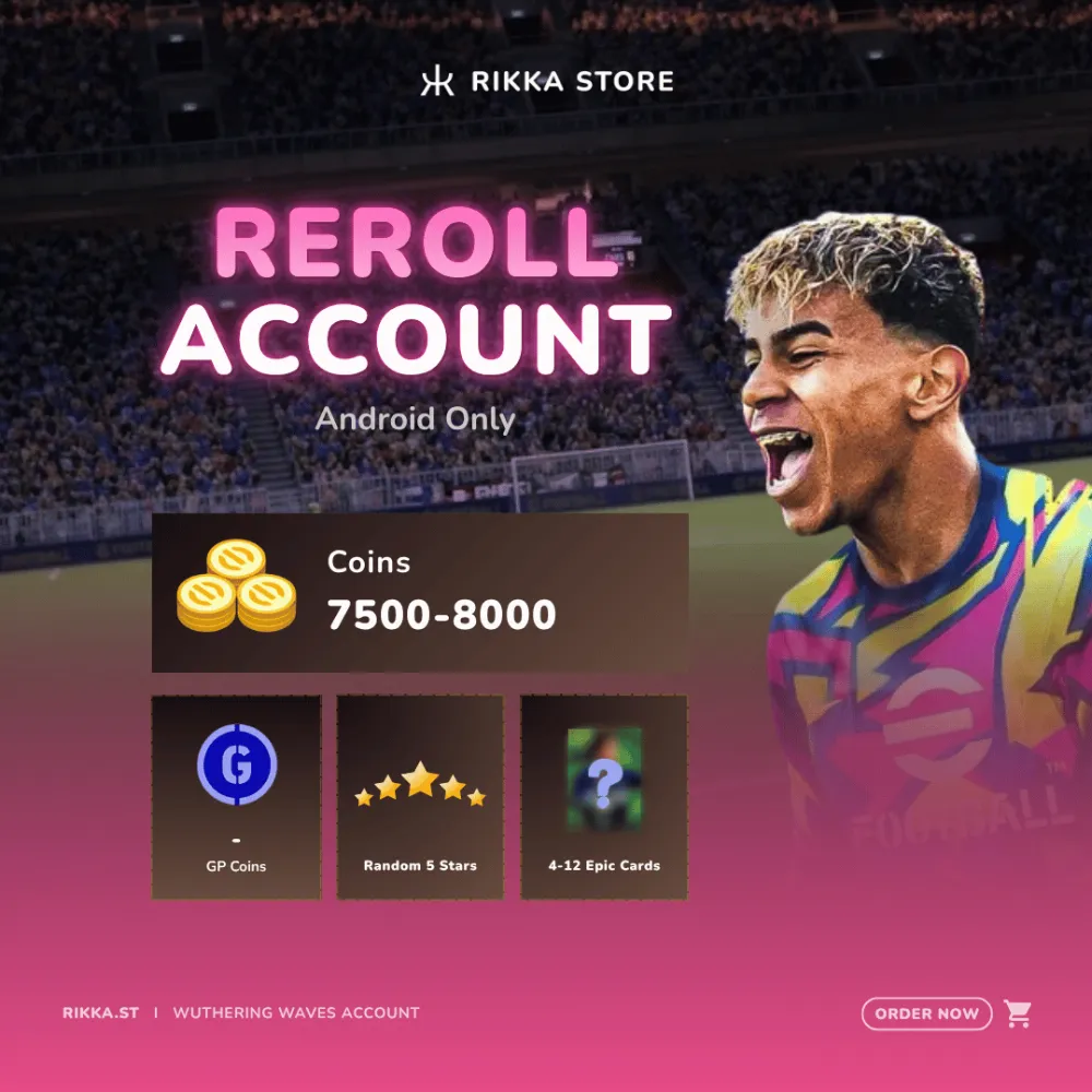 ☆ Android | 7500+ Coins | 40-60 Random 5-Star Players | 4-12 Random Epic/Legendary Players