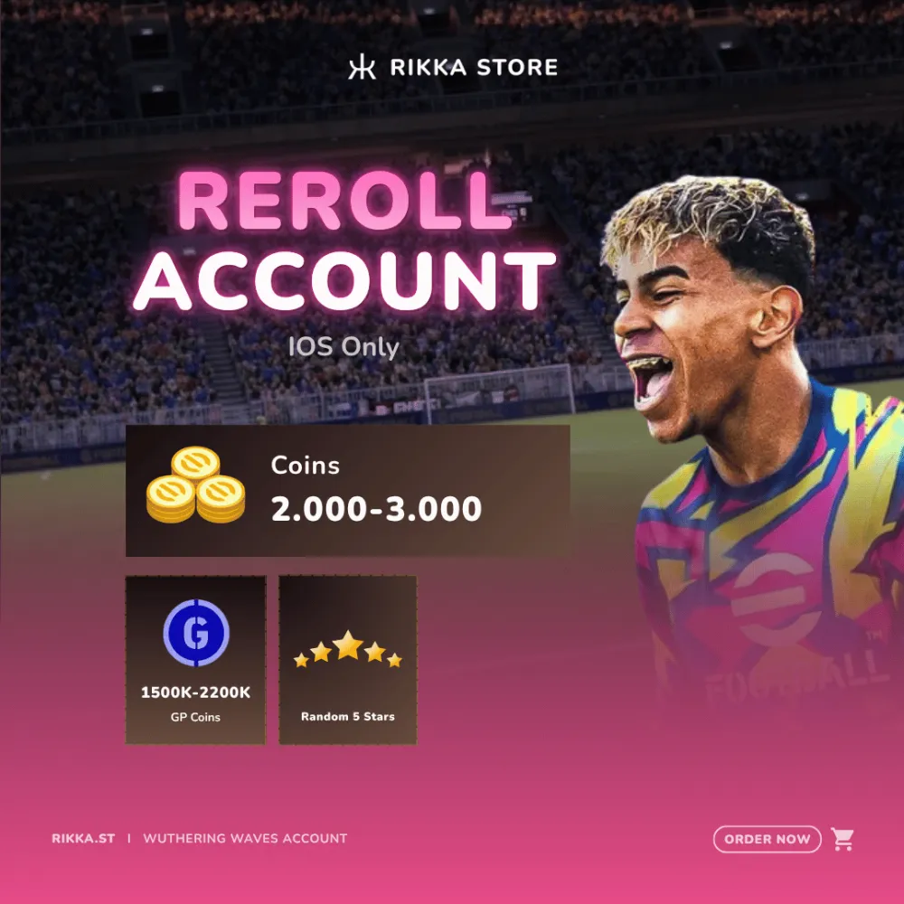 ☆ iOS | 2000+ Coins | 1,500,000-2,200,000 GP | 18 Random 5-Star Players | DM for Catalog