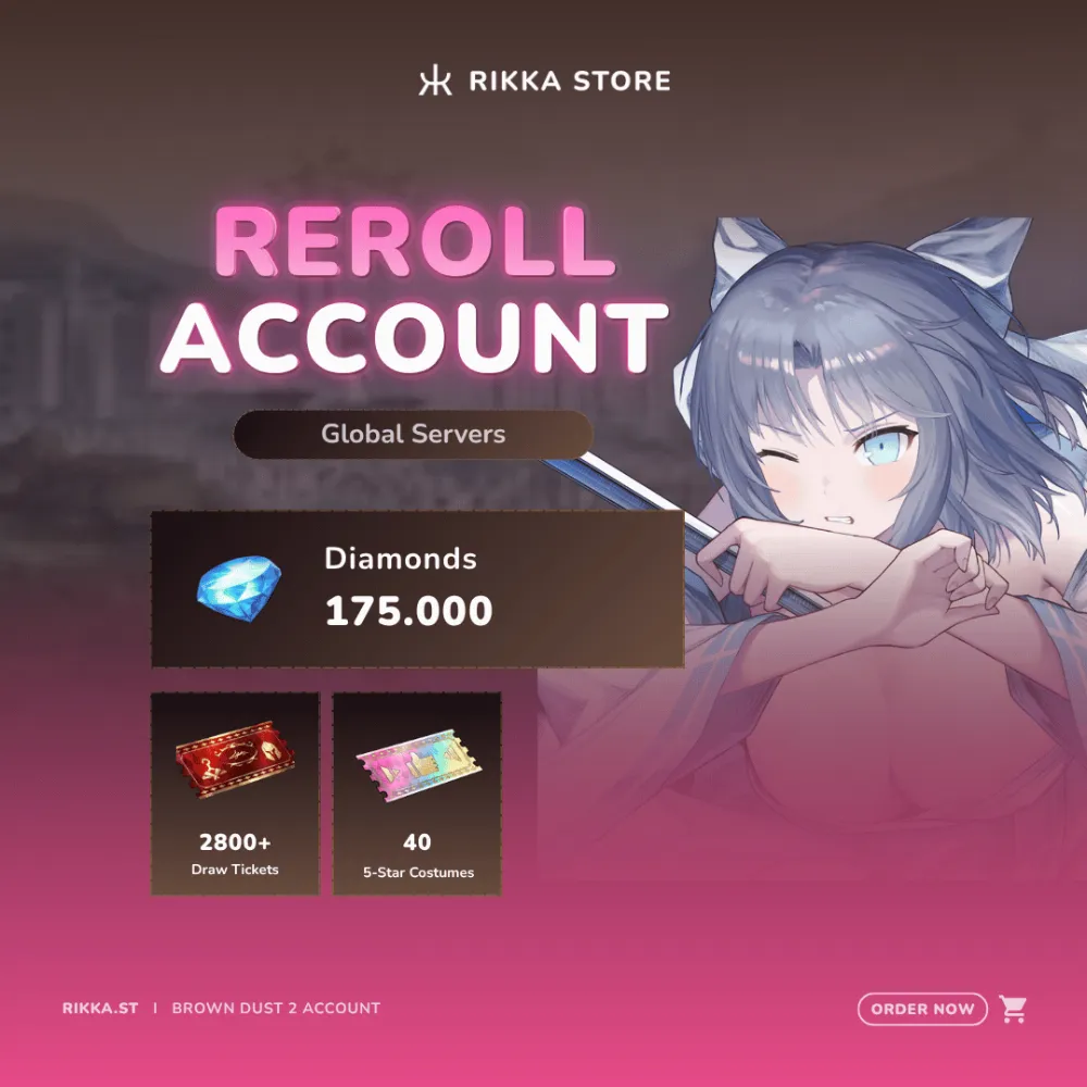 ☆ Global | 175000+ Dia | 2800 Tix | +5 Yumi (Snow Blossom) | 8-20 Limited | 40+ 5☆ | DM for Catalog