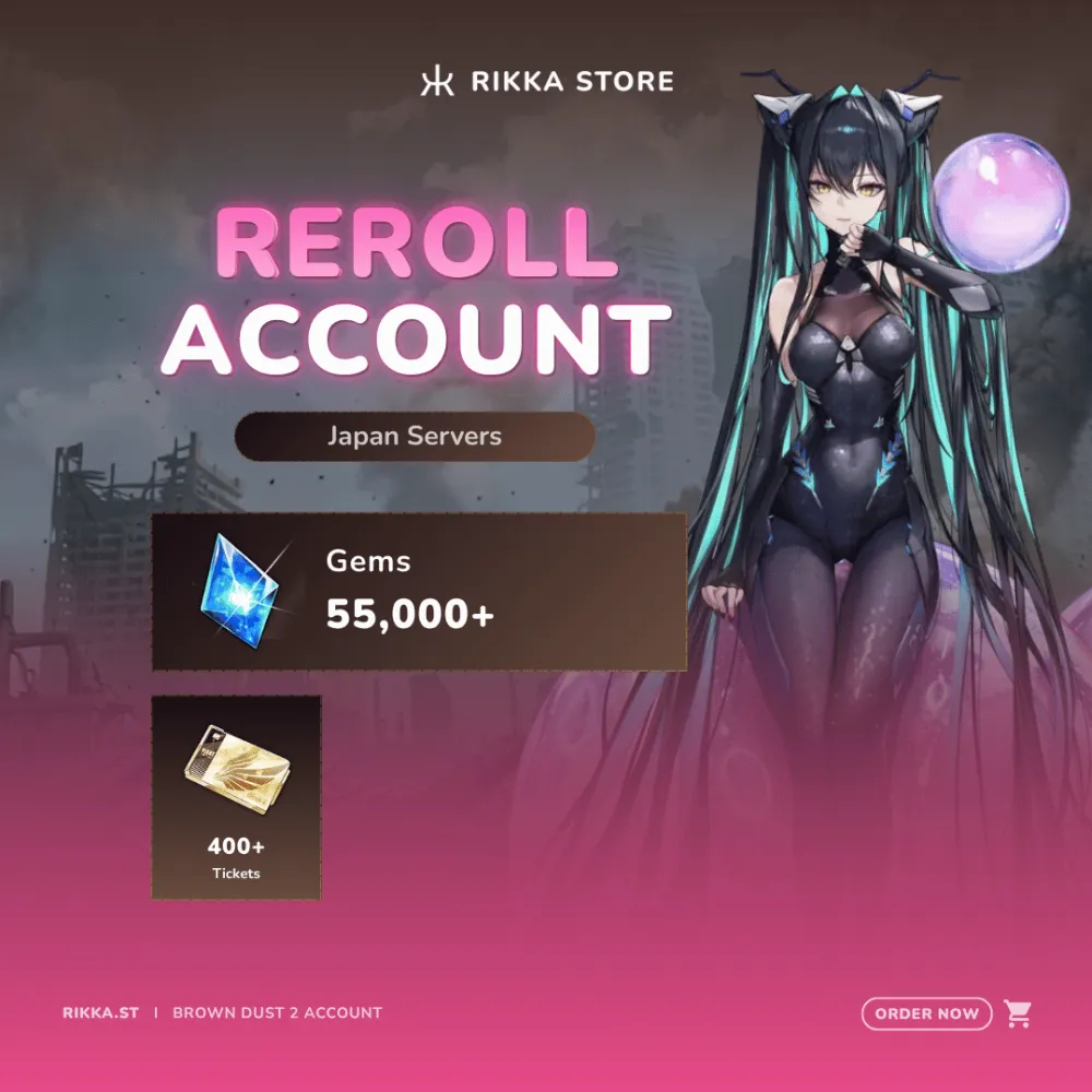 ☆ Japan | 55000+ Gems | 400+ Tickets | 583+ Pulls | Little Mermaid + 5-15x SSR | Reroll