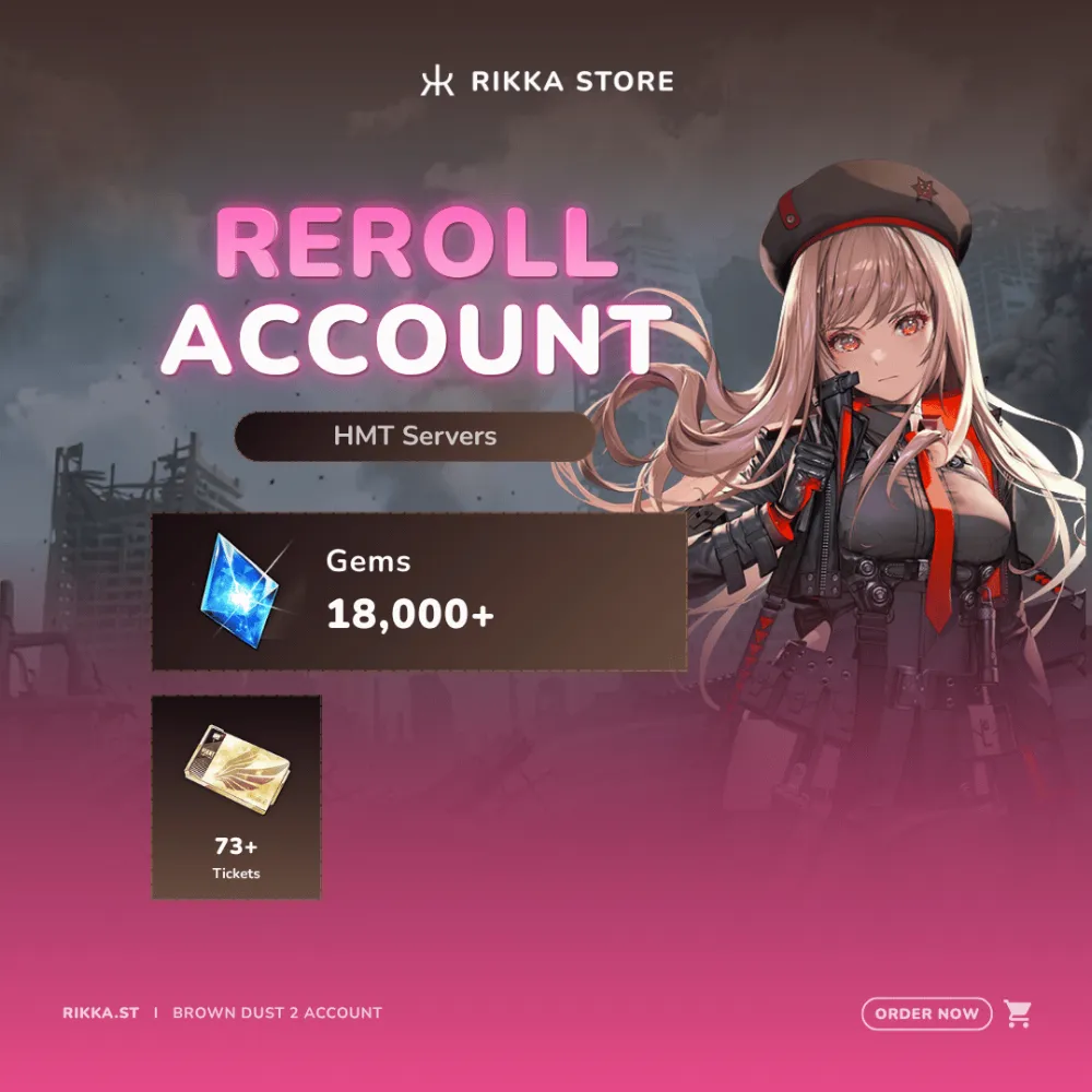 ☆ HMT | 18000+ Gems | 73+ Tickets | 133+ Pulls | Reroll Account | DM for Catalog