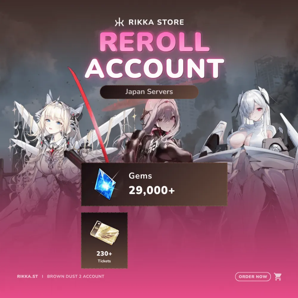 ☆ Japan | 29000+ Gems | 230+ Tickets | Crown + Scarlet: BS + Cinderella + 11-20x SSR | Reroll