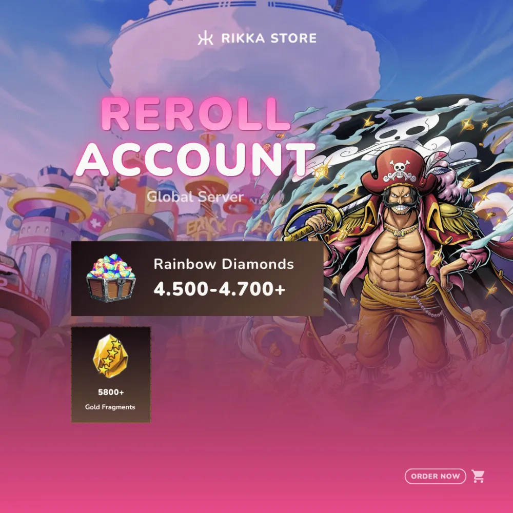 ☆ Global Android | EX Dark Roger | 4500-4700 Rainbow Diamonds | 5800+ Gold Fragments