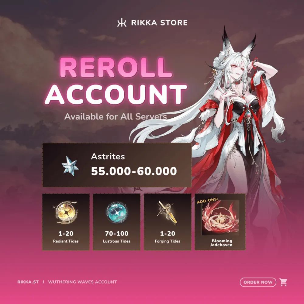 ☆ ASIA | Hsin + Signature + 55000+ Astrites | Reroll Account | DM For Catalog