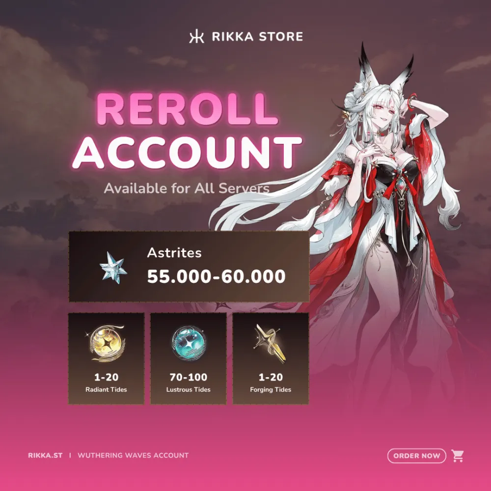 ☆ EU | Hsin + 55000+ Astrites | Reroll Account | DM For Catalog