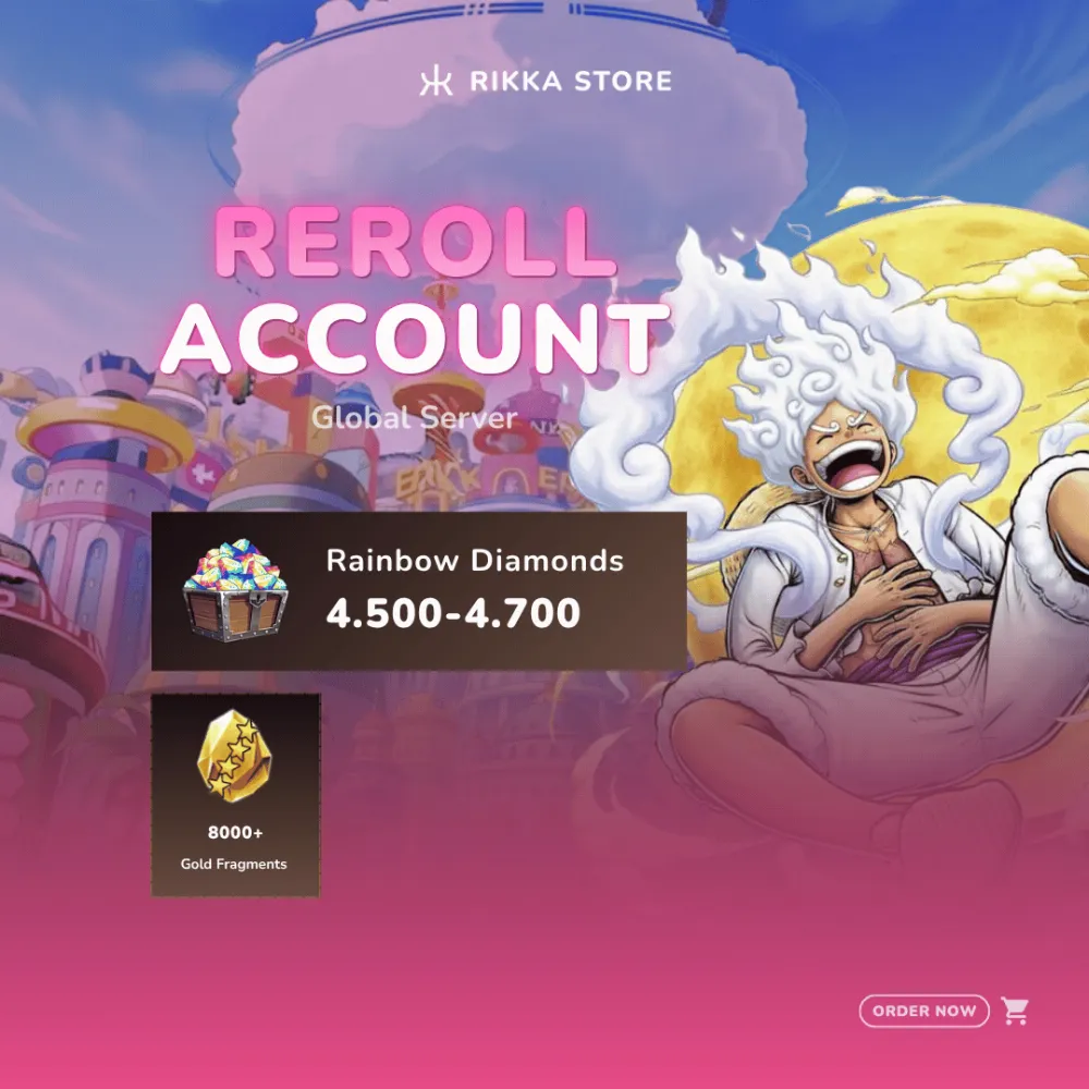 ☆ Global Android | EX Nika | 4500+ Rainbow Diamonds | 8000+ Gold Fragments | 50-60 6☆