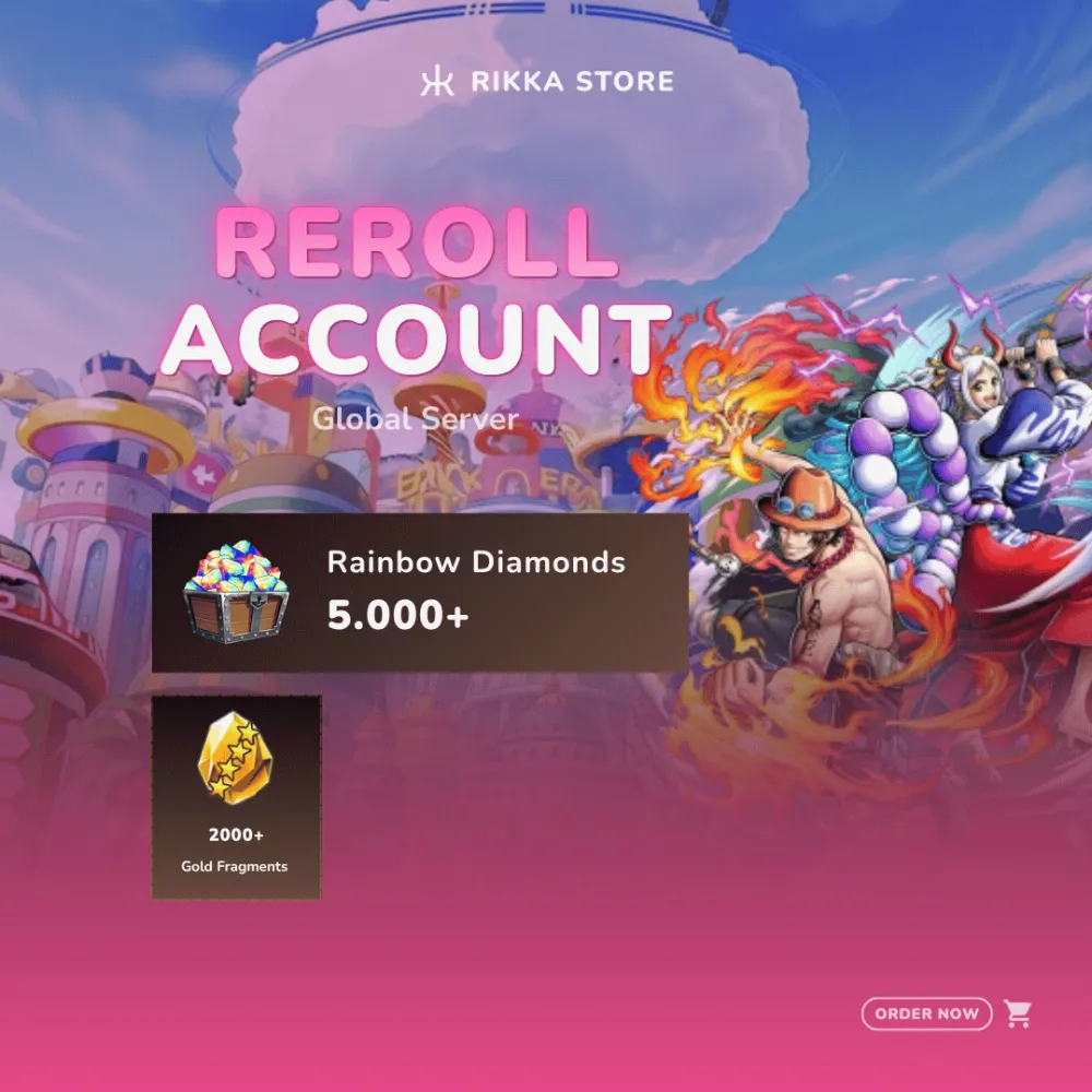 ☆ Global Android | EX Ace & Yamato | 5000+ Rainbow Diamonds | 2000+ Gold Fragments