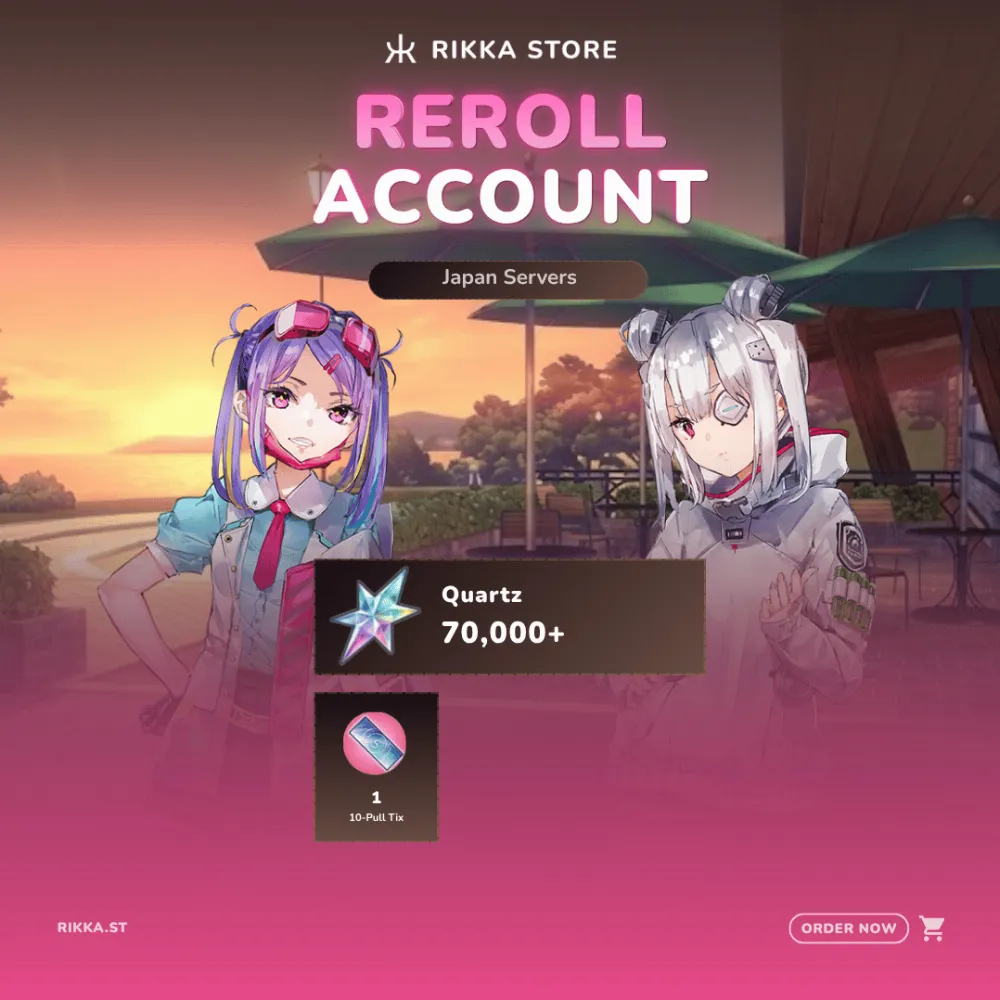 ☆ Japan | 70000+ Quartz | 1x 10-Pull Tix | 8-20x SS | Mion Iroha + Yamawaki | Reroll Account