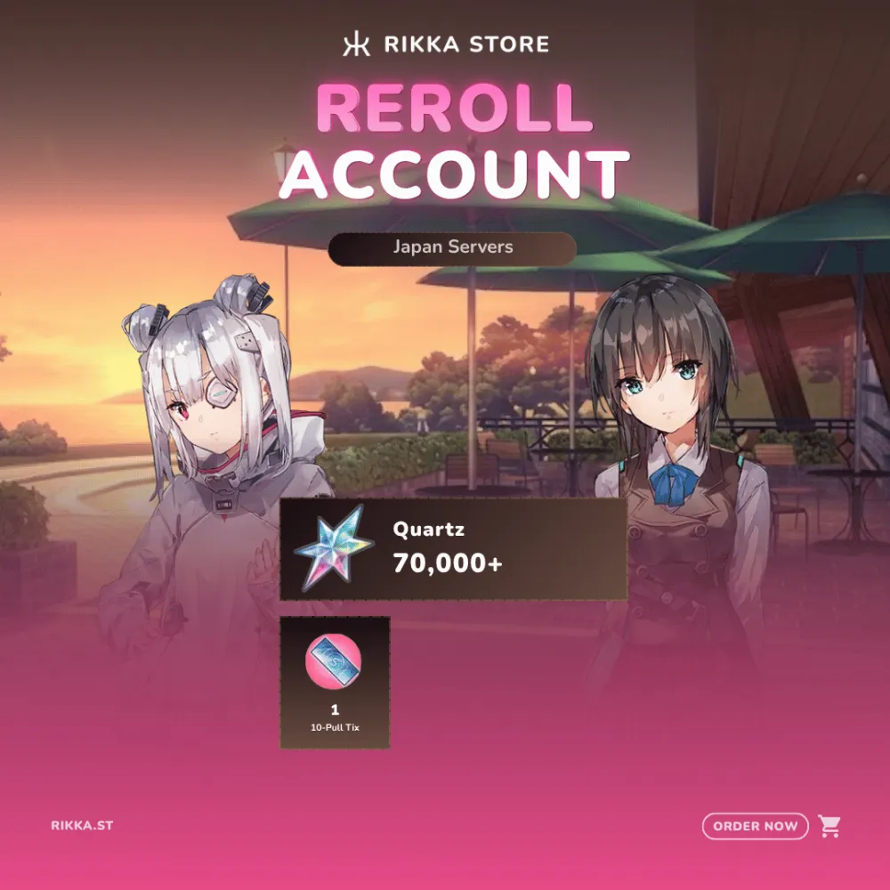 ☆ Japan | 70000+ Quartz | 1x 10-Pull Tix | 8-20x SS | Yamawaki + Seira Aoi | Reroll Account
