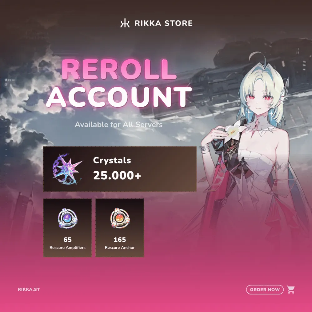 ☆ ASIA | Heidemarie | 25000+ Diamonds | 165x Anchor Tix | 65x Signal Boosters | 3-4x Random 5☆