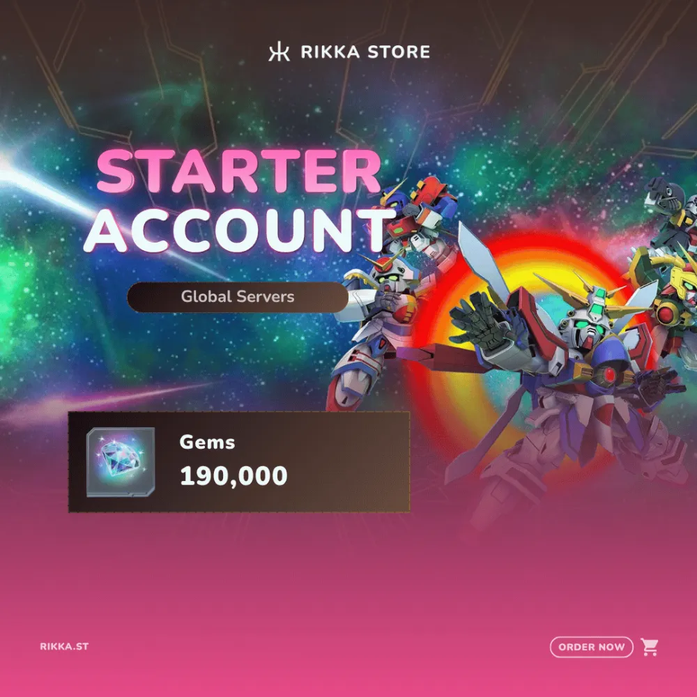☆ Global | 190000 Gems | Fresh Starter | Tutorial Cleared | DM for Catalog