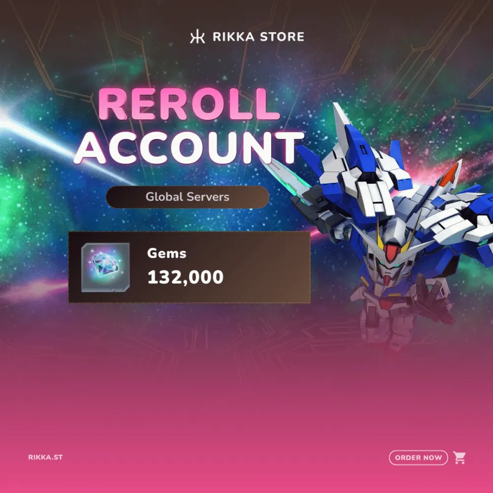 ☆ Global | 132000 Gems | 2x SSR Tix | 1x UR MS Selector | Tutorial Cleared | DM for Catalog