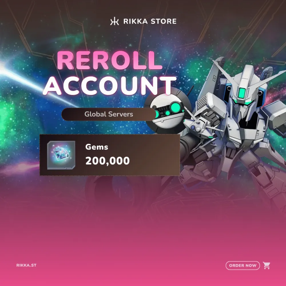 ☆ Global | 200000 Gems | Zeta x4 | Cresta + Bright | 35x Single Tix | 3x SSR Tix | 1x UR Selector