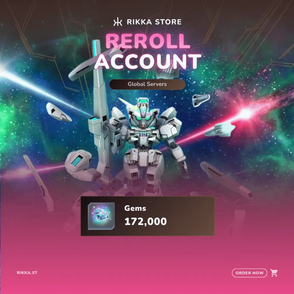 ☆ Global | 172000 Gems | Calibarn x4 | 35x Single Tix | 3x SSR Tix | 1x UR Selector | DM for Catalog