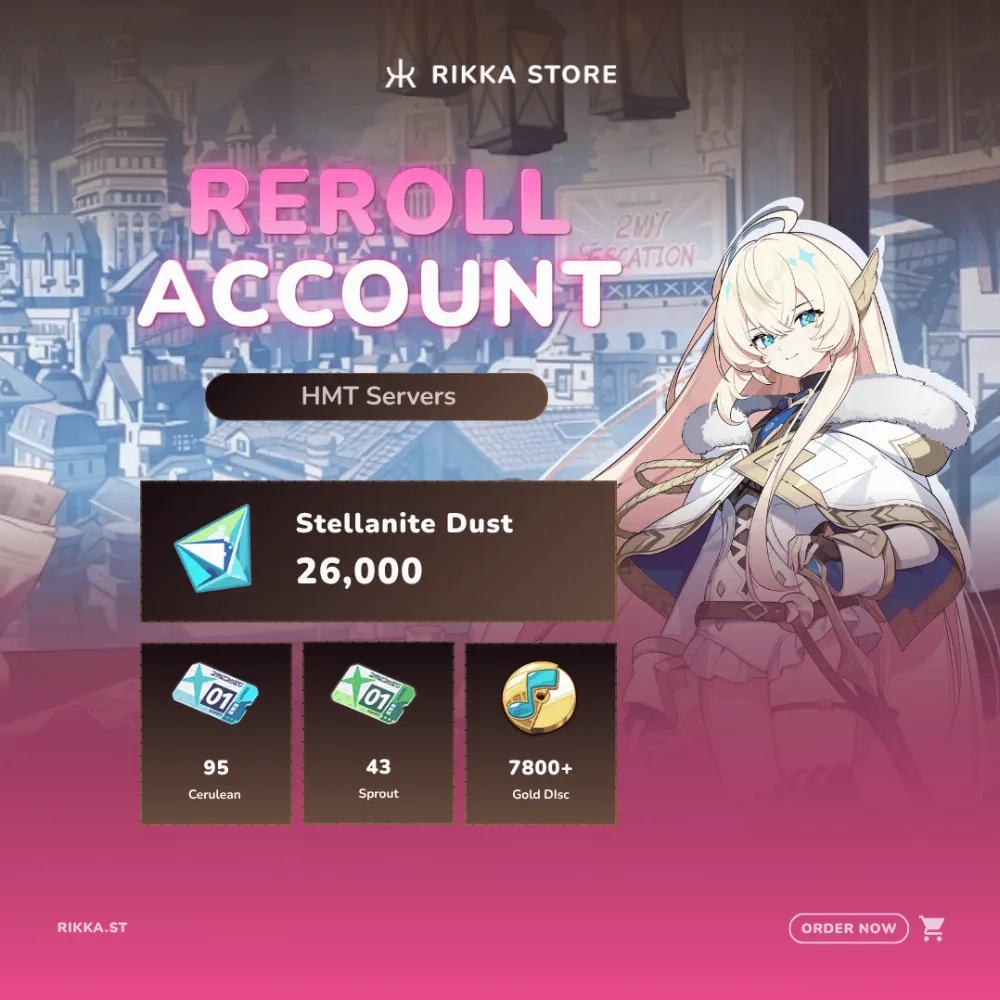 ☆ HMT | 26000+ Stellar Sand | 95x Blue Sky Passports | 43x Permanent Recruit|7800x Golden