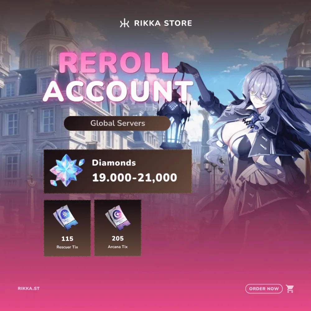 ☆ Global | Steam | 19000+ Diamonds | 115 Rescuer | 205 Arcana | 95 Focused | 5 Envelopes | SSR Box