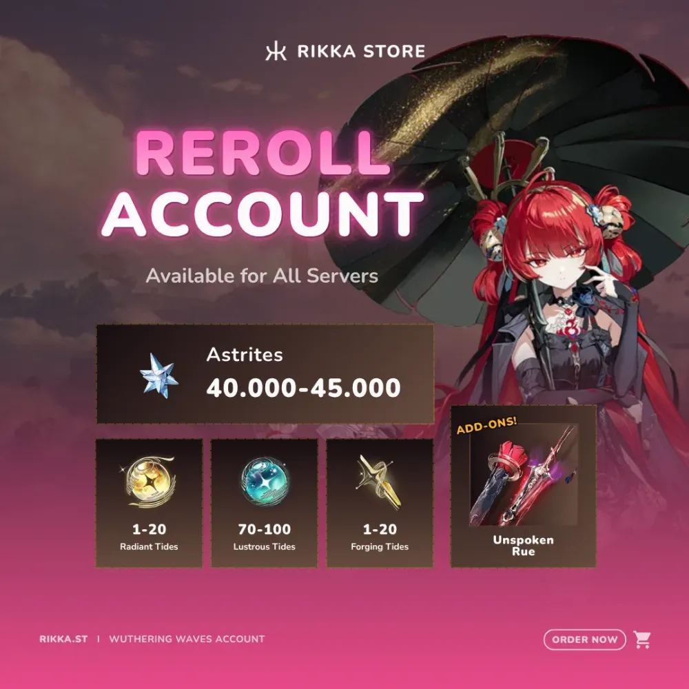 ☆ NA | Suoming + Signature + 40000+ Astrites | Reroll Account | DM For Catalog