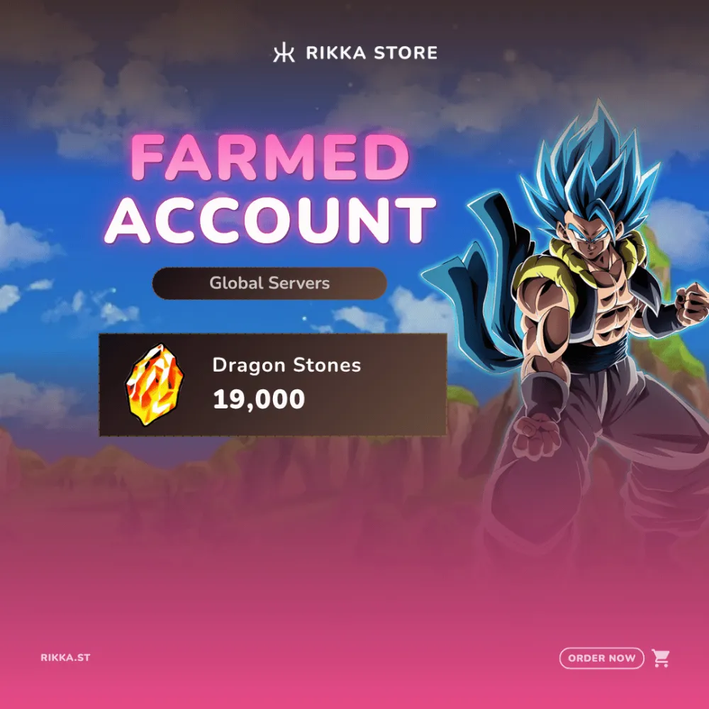 ☆ Global | iOS | 1000-Day Goku | 19000 Dragon Stones | 29-50x Random LR | 40-70x Random Limited