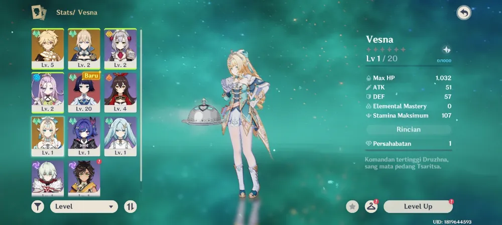 Starter Vesna+ Jean select on semua Ar 6