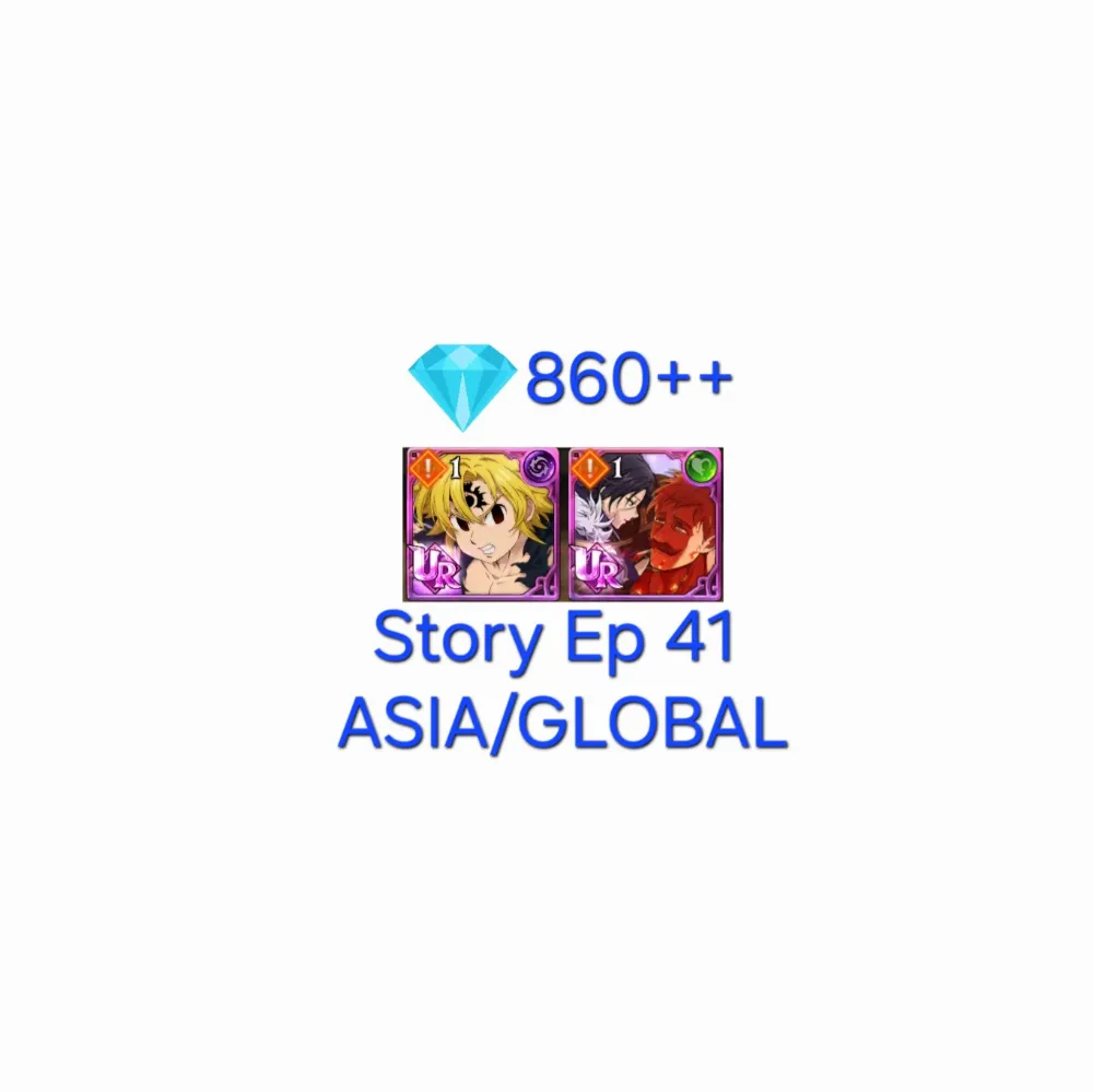 AKUN DIAMOND NEMESIS MELIODAS + MERLINESCANOR [ASIA]