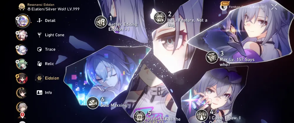 Silver Wolf LV, 999 E6 Sign Premium Tim: Archer Sign + Rin Sign