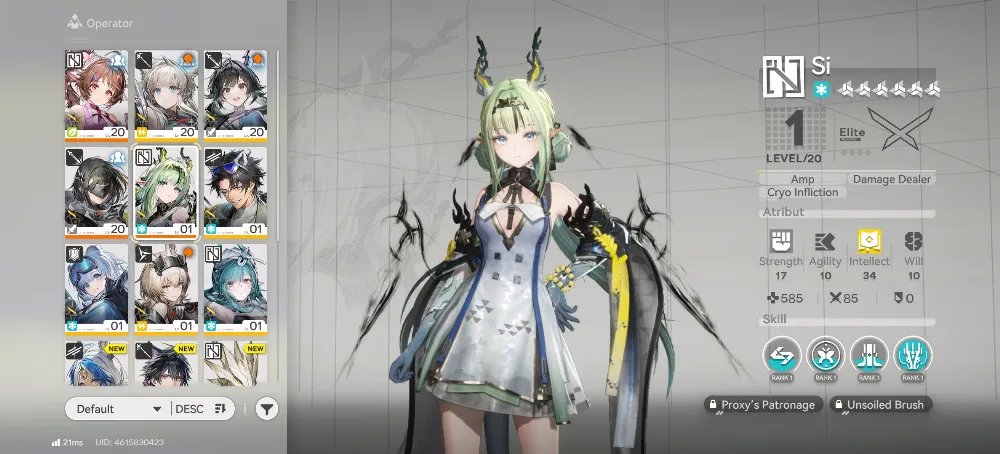 Asia Starter Si Lvl 6:  Selector Standar on