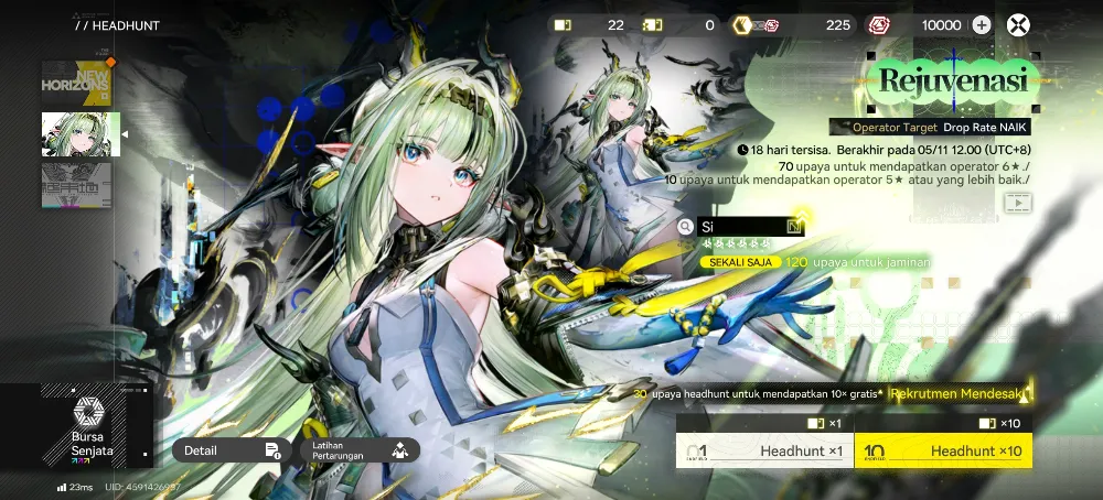 Asia: Rerol Starter lvl 3 Oroberyl 10k + Tiket limit 22 + Tiket standar 20