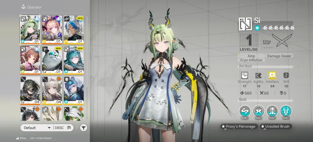 Asia: Starter 2 limit lvl 2 Si + Liino + Ardelia Oroberyl 6460