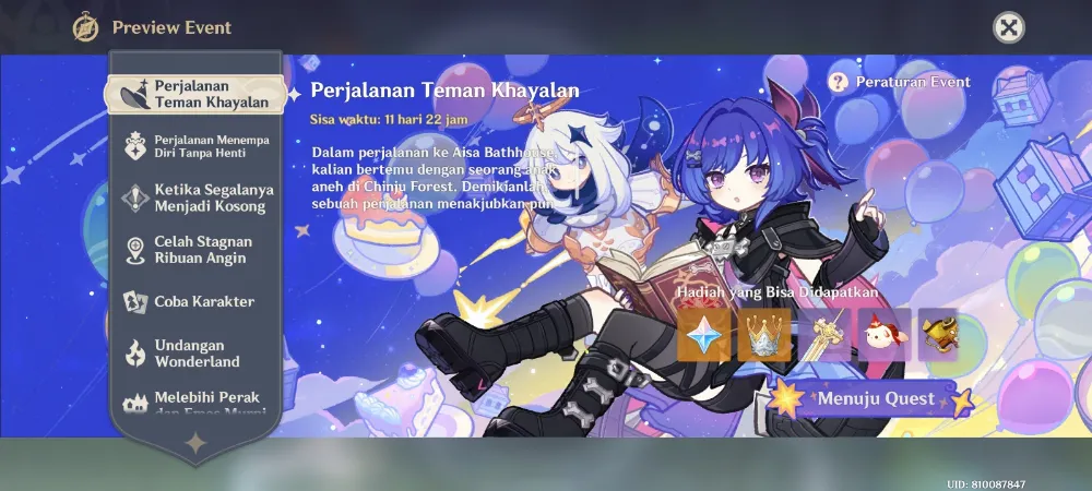 Event "Perjalanan Teman Khayalan"